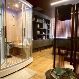 Сауна, душевая и место для отдыха [comfort zone]